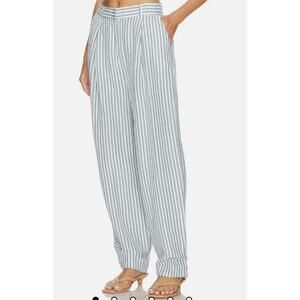 Posse Lorenzo Seafoam Pinstrip Trouser Pants